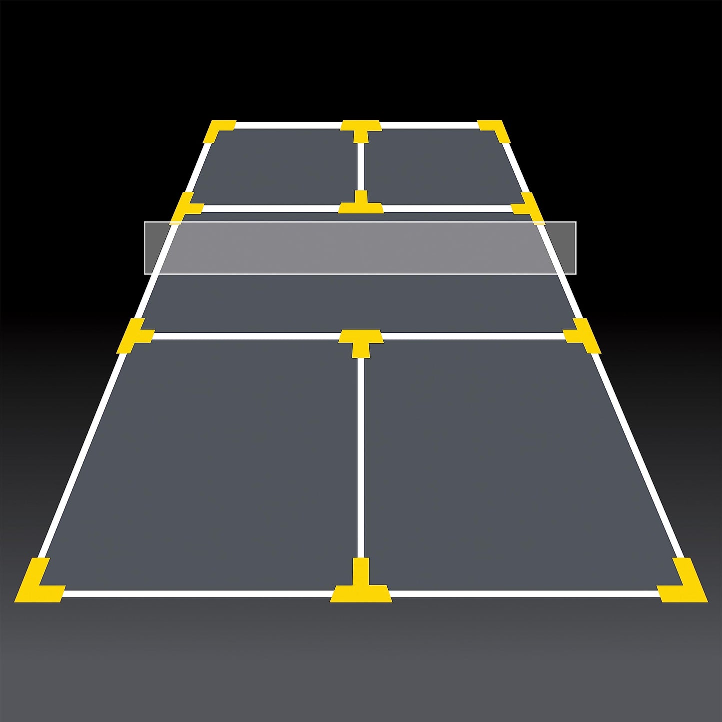 Franklin Sports Pickleball Court Marker Kit