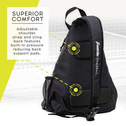 Franklin Sports Pickleball Bag – Unisex Men’s/Women’s Design Backpack for Equipment and Rackets 